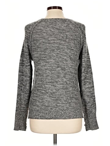 Aqua Cashmere Pullover Sweater (view 2)