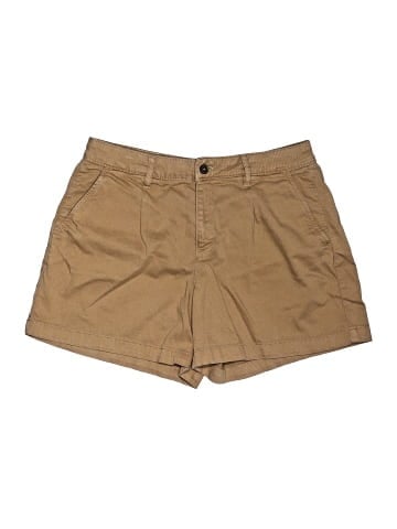 Liz Claiborne Khaki Shorts (view 1)