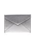 Rebecca Minkoff Metallic Silver Clutch One size - photo 2