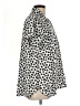 John Mark Polka Dots Silver Short Sleeve Blouse Size M - photo 4