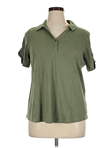 Isaac Mizrahi LIVE! Short Sleeve Polo (view 1)