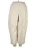 Parker 100% Polyester Solid Ivory Casual Pants Size XXL - photo 1
