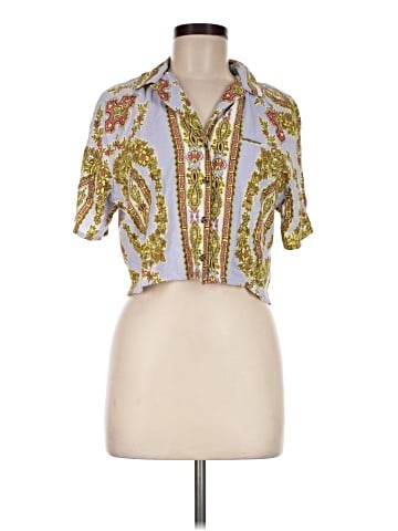 Urban Outfitters Short Sleeve Blouse (view 1)