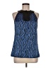 MICHAEL Michael Kors 100% Polyester Blue Sleeveless Blouse Size 6 - photo 1