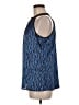 MICHAEL Michael Kors 100% Polyester Blue Sleeveless Blouse Size 6 - photo 5