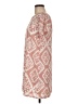 Lulus 100% Polyester Print Tan Pink Casual Dress Size M - photo 5
