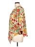 Rose + Olive Orange 3/4 Sleeve Blouse Size L - photo 5