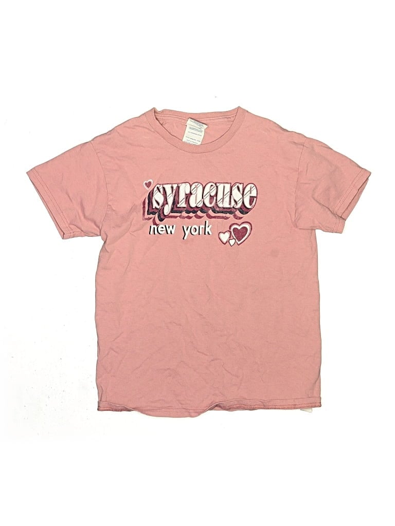 Pre-owned Delta Pro Weight Kids' Short Sleeve T-shirt In Pink