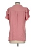 Unbranded Pink Short Sleeve Blouse Size S - photo 2