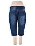 Unbranded Solid Blue Jeans Size 4X - photo 2