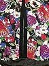 Kut from the Kloth 100% Polyester Floral Black Long Sleeve Blouse Size M - photo 3