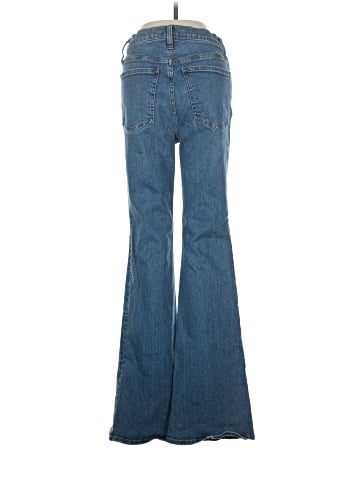 Madewell Skinny Flare Jeans in Fairson Wash (view 2)