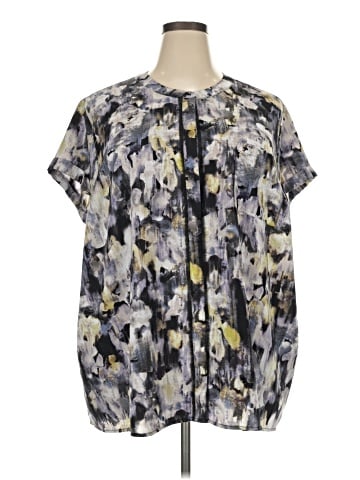 Simply Vera Vera Wang Short Sleeve Blouse (view 1)