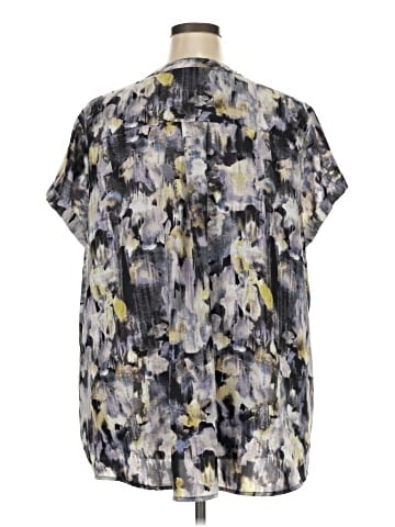 Simply Vera Vera Wang Short Sleeve Blouse (view 2)