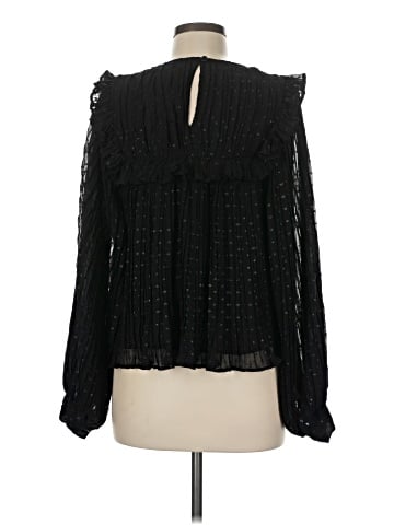 Topshop Long Sleeve Blouse (view 2)