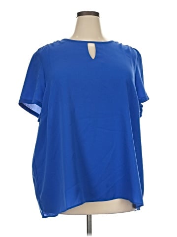 Lands' End Short Sleeve Blouse (view 1)