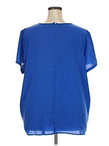 Lands' End Short Sleeve Blouse (view 2)