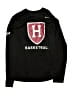 Nike 100% Polyester Black Long Sleeve T-Shirt Size M (kids) - photo 1
