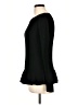 Tory Burch 100% Merino Wool Black Wool Pullover Sweater Size L - photo 5