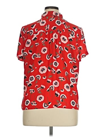J.Crew Factory Store Short Sleeve Blouse (view 2)