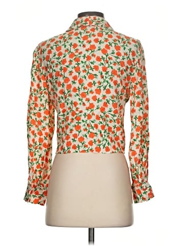 Topshop Long Sleeve Blouse (view 2)