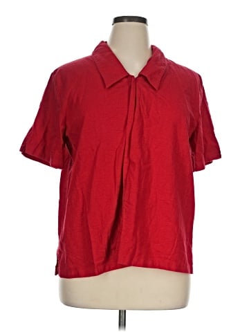 Coldwater Creek Short Sleeve Blouse (view 1)