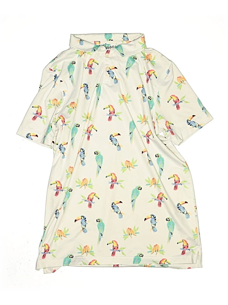 Pre-owned Chubbies Kids' Short Sleeve Top Ivory Tops