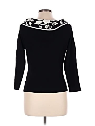 BCBGMAXAZRIA 3/4 Sleeve T-Shirt (view 2)
