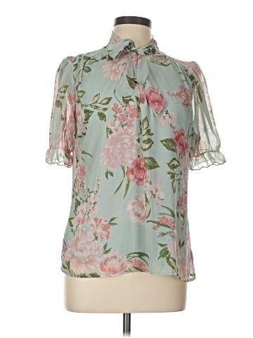 Autres Filles Short Sleeve Blouse (view 1)