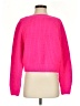CALVIN KLEIN JEANS Solid Pink Pullover Sweater Size S - photo 1