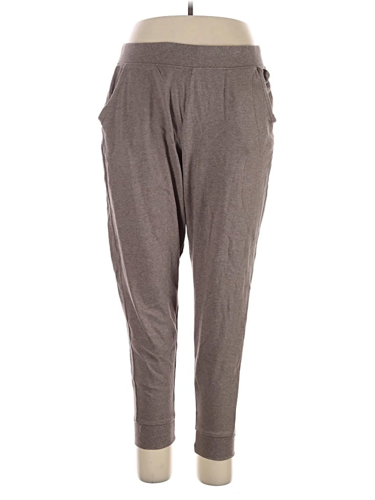 Pre-owned Pact Casual Pants In Gray