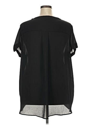 Simply Vera Vera Wang Short Sleeve Blouse (view 2)