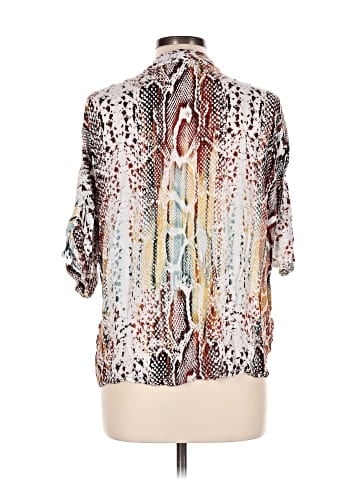 Olivaceous Short Sleeve Blouse (view 2)