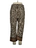 Robert Louis Animal Print Gold Casual Pants Size XL - photo 2