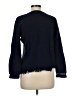 J.Crew Factory Store 100% Cotton Solid Blue Pullover Sweater Size M - photo 2
