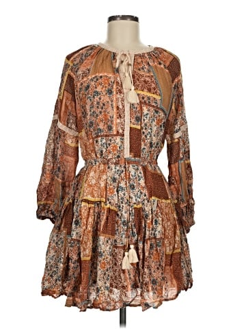 Olivaceous Casual Dress (view 1)
