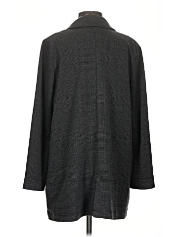 Madewell Oversized Knit Blazer in Glen Plaid (view 2)