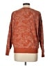 Eddie Bauer Paisley Orange Pullover Sweater Size L - photo 2