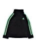 Adidas 100% Polyester Black Track Jacket Size 2T - photo 1