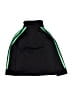 Adidas 100% Polyester Black Track Jacket Size 2T - photo 2