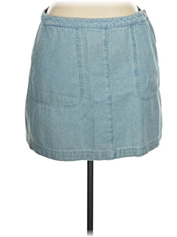Lauren by Ralph Lauren Denim Skirt (view 1)