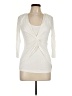 Three Dots Ivory 3/4 Sleeve Top Size M - photo 1