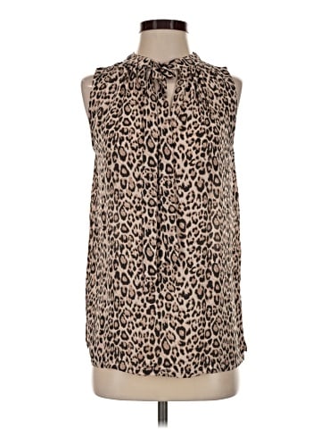 Ann Taylor LOFT Outlet Sleeveless Button-Down Shirt (view 1)