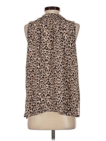 Ann Taylor LOFT Outlet Sleeveless Button-Down Shirt (view 2)