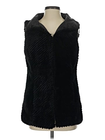 White House Black Market Faux Fur Vest (view 1)
