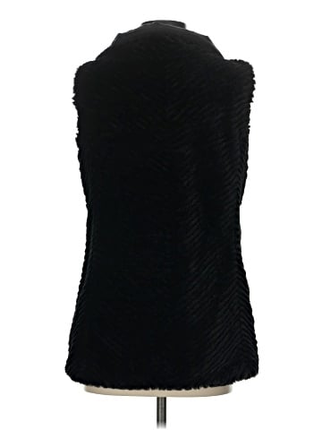 White House Black Market Faux Fur Vest (view 2)