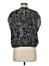 Ann Taylor LOFT 100% Polyester Black Sleeveless Blouse Size M - photo 2