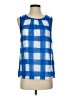Vineyard Vines 100% Polyester Blue Sleeveless Blouse Size 4 - photo 1