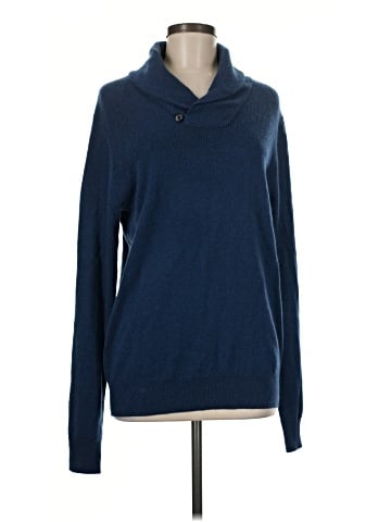 Neiman Marcus Cashmere Pullover Sweater (view 1)