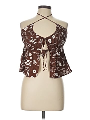 American Eagle Outfitters Sleeveless Blouse (view 1)